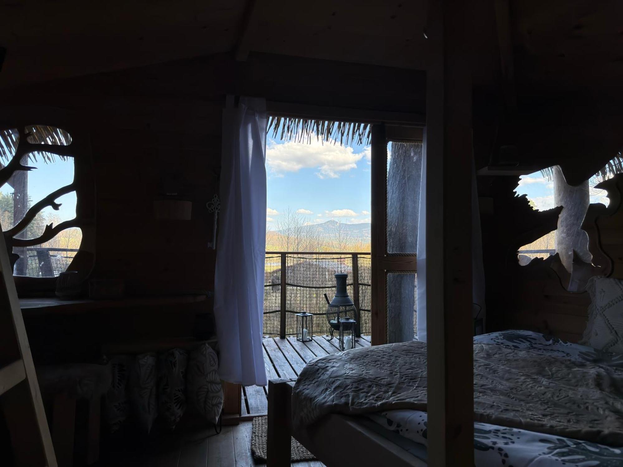 Hotel Treehouse U Rybnika Osecna Esterno foto